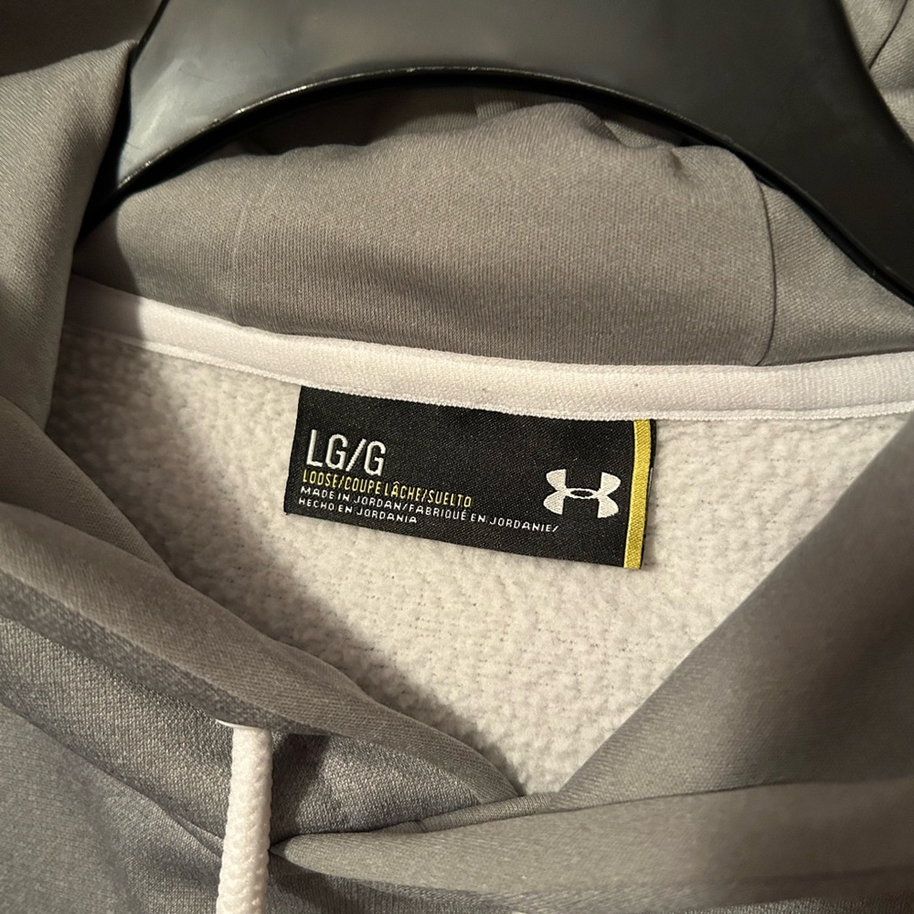 LG Gray Hoodie with American Flag Logo - Picture 5 of 5